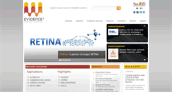 Desktop Screenshot of evidence.eu.com