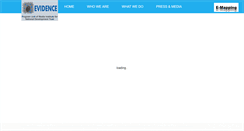Desktop Screenshot of evidence.org.in
